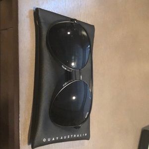 Quay Australia Black Sunglasses